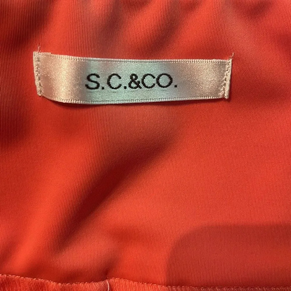 S.C. & CO Ladies' Skort tummy control orange/pink - Picture 6 of 8